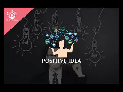 Positive Idea Logo| Branding| Logo Design mind