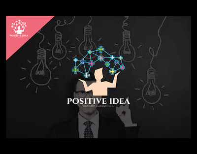 Positive Idea Logo| Branding| Logo Design mind