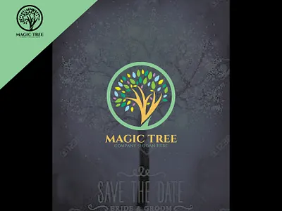 Magic Tree Logo| Branding| Logo Design| Minimal| Modern| media