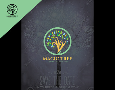 Magic Tree Logo| Branding| Logo Design| Minimal| Modern| media