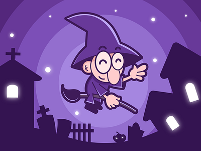 Halloween artwork branding cartoons christmas colors design dribbbleillustration dribbbleinspiration graphic design halloween illustration illustrator inspirations mascot minimal night pumpkin sticker vantage vector