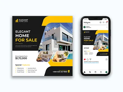 Real Estate Social Media Post Design - Ads, Banner ad banner ads advertising design banner design branding commercial real estate banner creative real estate banner design facebook ad facebook ads facebook banner facebook post design google ad banner graphic design instagram post instagram post design real estate agency real estate banner realestate banner social media post