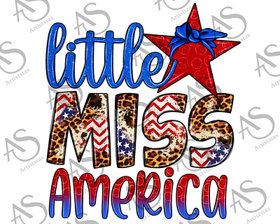 Little Miss America Png Sublimation Design 3d animation app branding design graphic design illustration logo ui vector