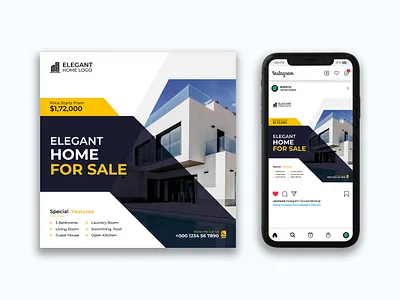 Real Estate Social Media Post Design - Ads, Banner ad banner ads advertising design banner design branding commercial real estate banner creative real estate banner design facebook ad facebook ads facebook banner facebook post design google ad banner graphic design instagram post instagram post design real estate agency real estate banner realestate banner social media post