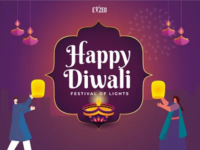 Diwali Poster branding celebration diwali dribbble graphic design illustrartion success uiux vector