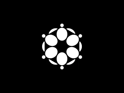 Oversea Turtle logo concept animal association brand identity branding career circle community company geometric group logo logo design minimal modernist ocean people simple symbol tech turtle