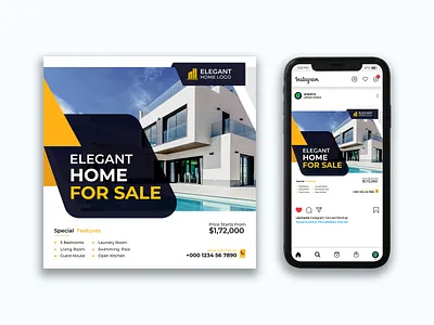 Real Estate Social Media Post Design - Ads, Banner ad banner ads advertising design banner design branding commercial real estate banner creative real estate banner design facebook ad facebook ads facebook banner facebook post design google ad banner graphic design instagram post instagram post design real estate agency real estate banner realestate banner social media post