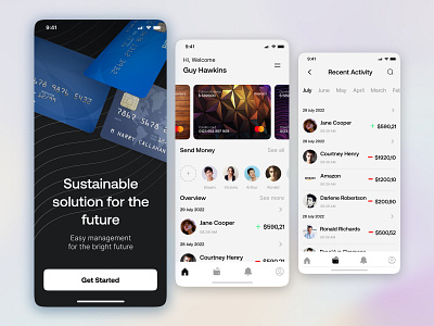 Goorex’s Finance Mobile App| Ui/Ux Design application behance bestdesigner bestuidesign branding design designinpiration finance financeapp financeui financewallet graphic design illustration logo minimaluidesign mobile ui ui uidesigner uiux uiuxdesigns