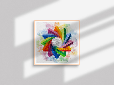 Impossible Isometric 1lineart artists design graphic design illustration impossible isometric