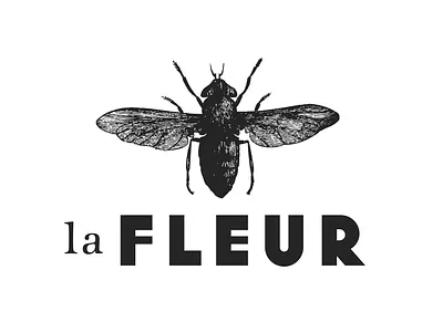 laFleur Branding branding design illustration logo typography