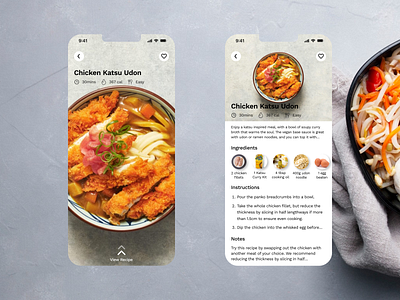 Recipe cooking daily ui design japanese mobile recipe ui