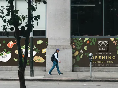 MIXT art direction brand branding campaign case study content design food and beverage graphic design illustration layout motion graphics point of sale print restaurant social media vector vector illustration