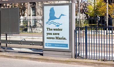 Marin Water Campaign campaign design illustration