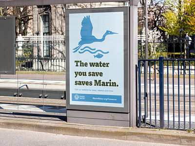 Marin Water Campaign campaign design illustration