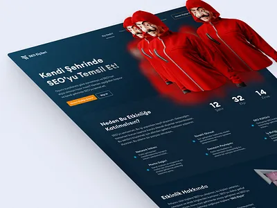 Landing Page UI Design, Web Design for SEO Summit dark blue landing page dark blue landing page design ui dark themed landing page dark themed landing page ui digital marketing landing page landing page landing page ui landing page ui design seo landing page seo landing page ui seo landing page ui design ui ui design web design web design ui