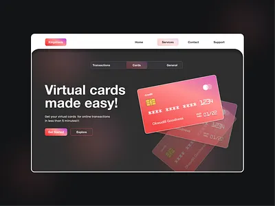 Fintech Website Landing page adobe design designer figma fintech hero section landing page product design ui uidesign uiux uiuxdesign user experience user interface ux ux design webapp website
