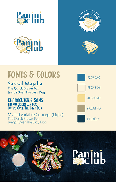 Panini Club branding branding design graphic design icon illustration logo