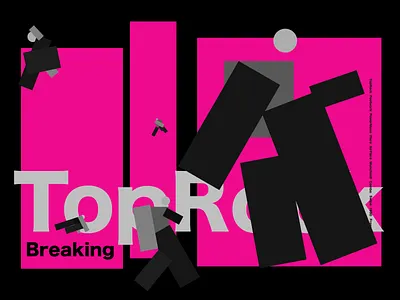 breaking design graphic design typography
