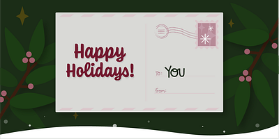 Holiday Email Banner email banner happy holidays holiday banner illustration vector