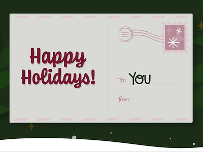 Holiday Email Banner email banner happy holidays holiday banner illustration vector