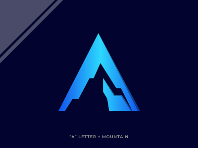 A letter Abstract Mountain Logo Design! 3d a letter abstract mountain logo a letter logo a letter logo 99designs a letter logo free download a letter mountain logo abstract logo brand identity branding corporate corporate design design graphic design logo logo design modern logo motion graphics mountain logo mountain logo design