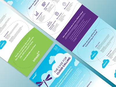 Intrado Cloud Calling Infographic graphic design illustration infographic