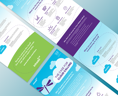 Intrado Cloud Calling Infographic graphic design illustration infographic