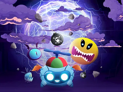 Game Cover Art graphic design illustration vector