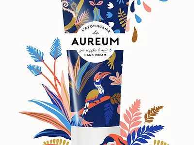 Aureum | Packaging Pattern Design branding design graphic design illustration vector