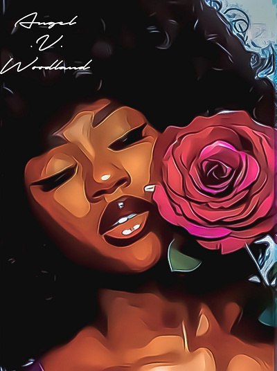 Kissed By A Rose art design digital drawing graphic illustration painting visual