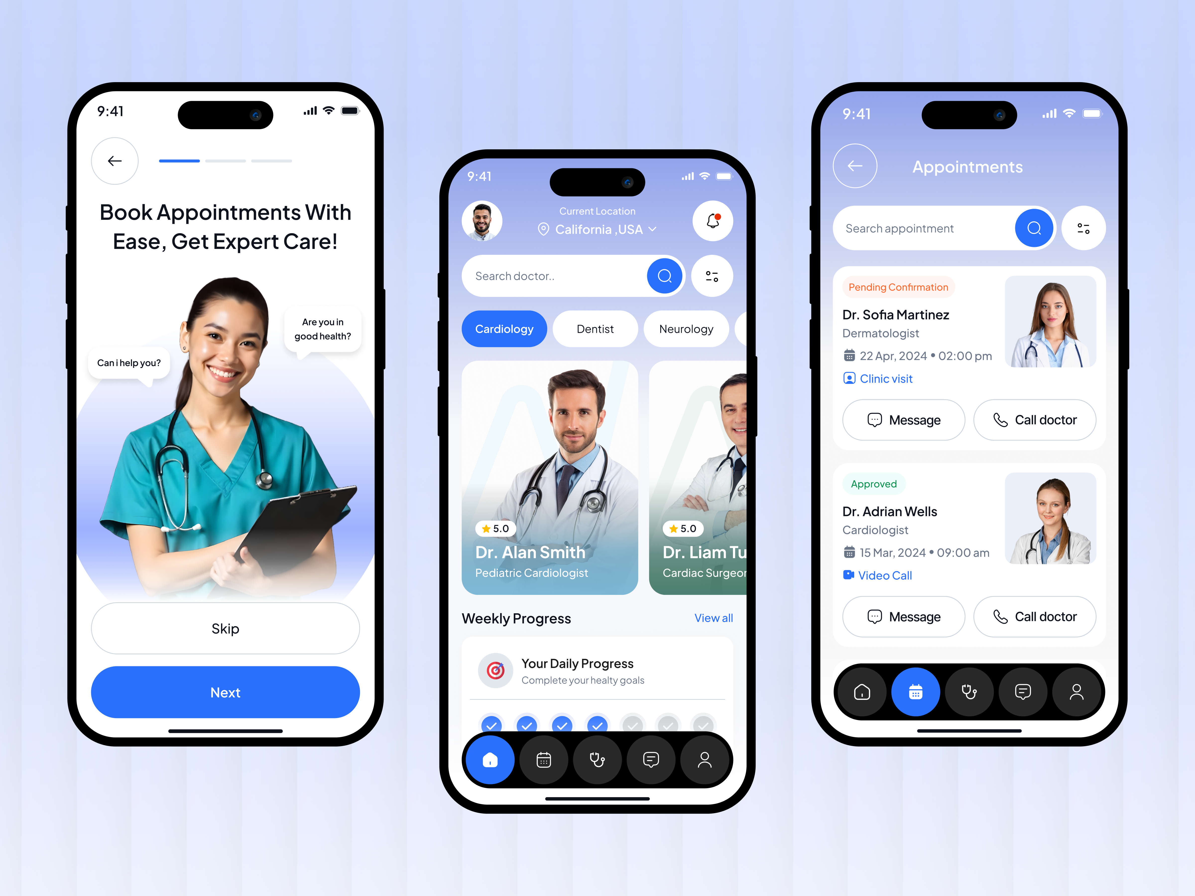 Example of Mobile App UI UX Design (Ios & Android)