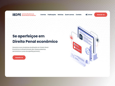 IBDPE advogado brasil design de interfaces designer designer de interfaces direito economia figma landing page rio de janeiro rj ui ui designer web design web designer wordpress