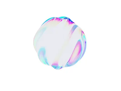 3D Sphere - Voice Assistant AI 3d 3d art ai animation artificial intelligence c4d clean colors glass motion motion design motion graphics product product design redshift sphere virtual assistant voice assistant