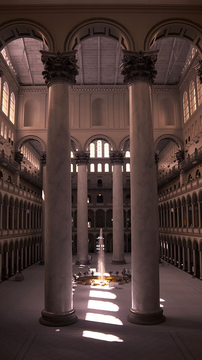 National Building Museum DC / IR