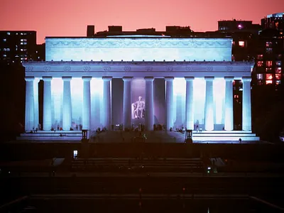 Lincoln Memorial DC / IR