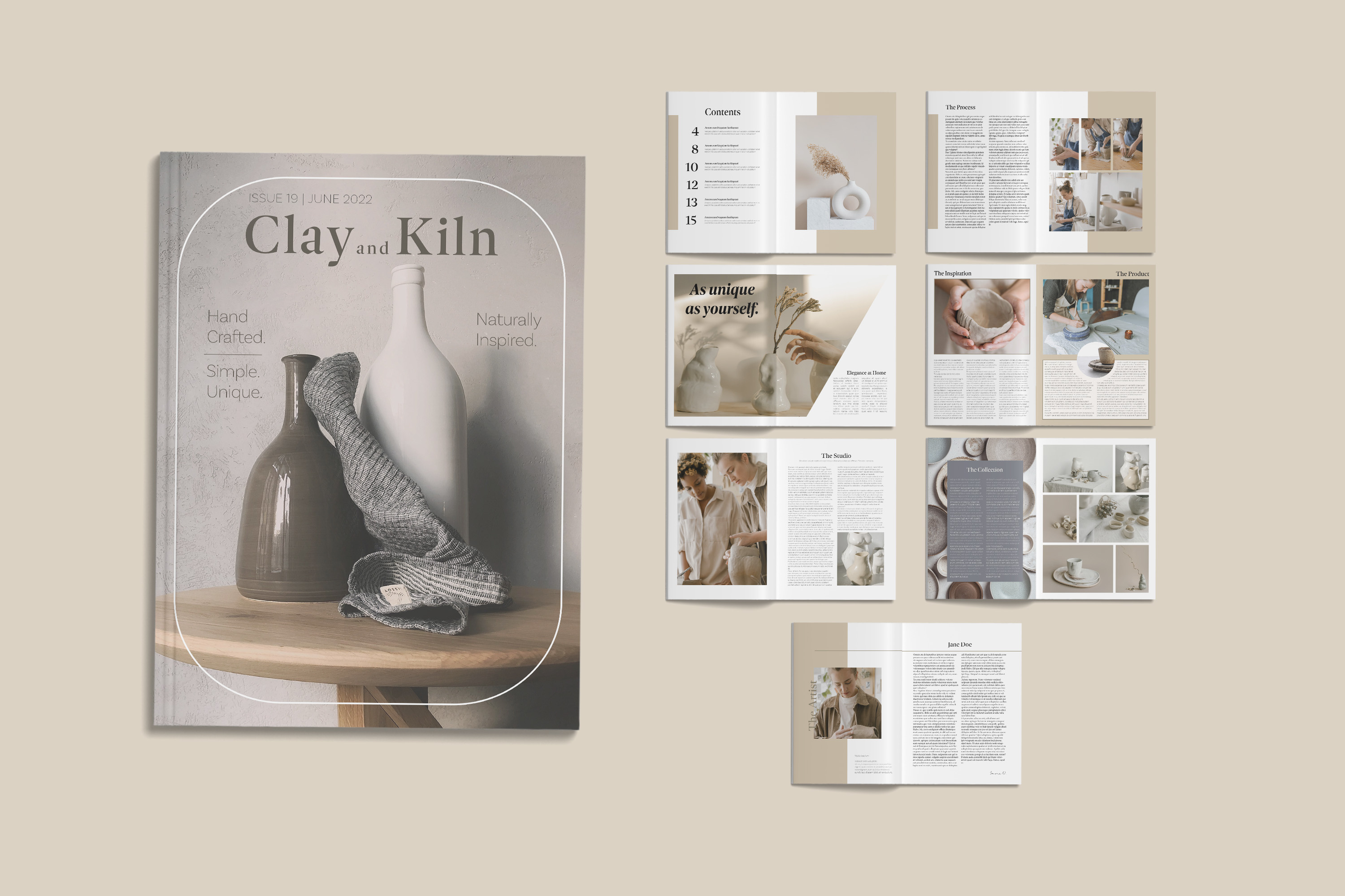 Example of Magazine Layout and Design