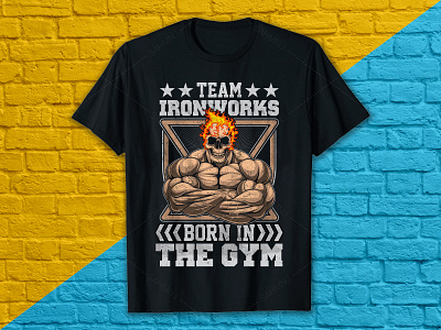 Gym T-shirt Design 3d animation christmas png design gym png gym shirt gym svg gym t shirt gym tshirt gym vector illustration logo merch by amazon print on demand t shirt design free t shirt maker typography shirt ui vector graphic vintage svg