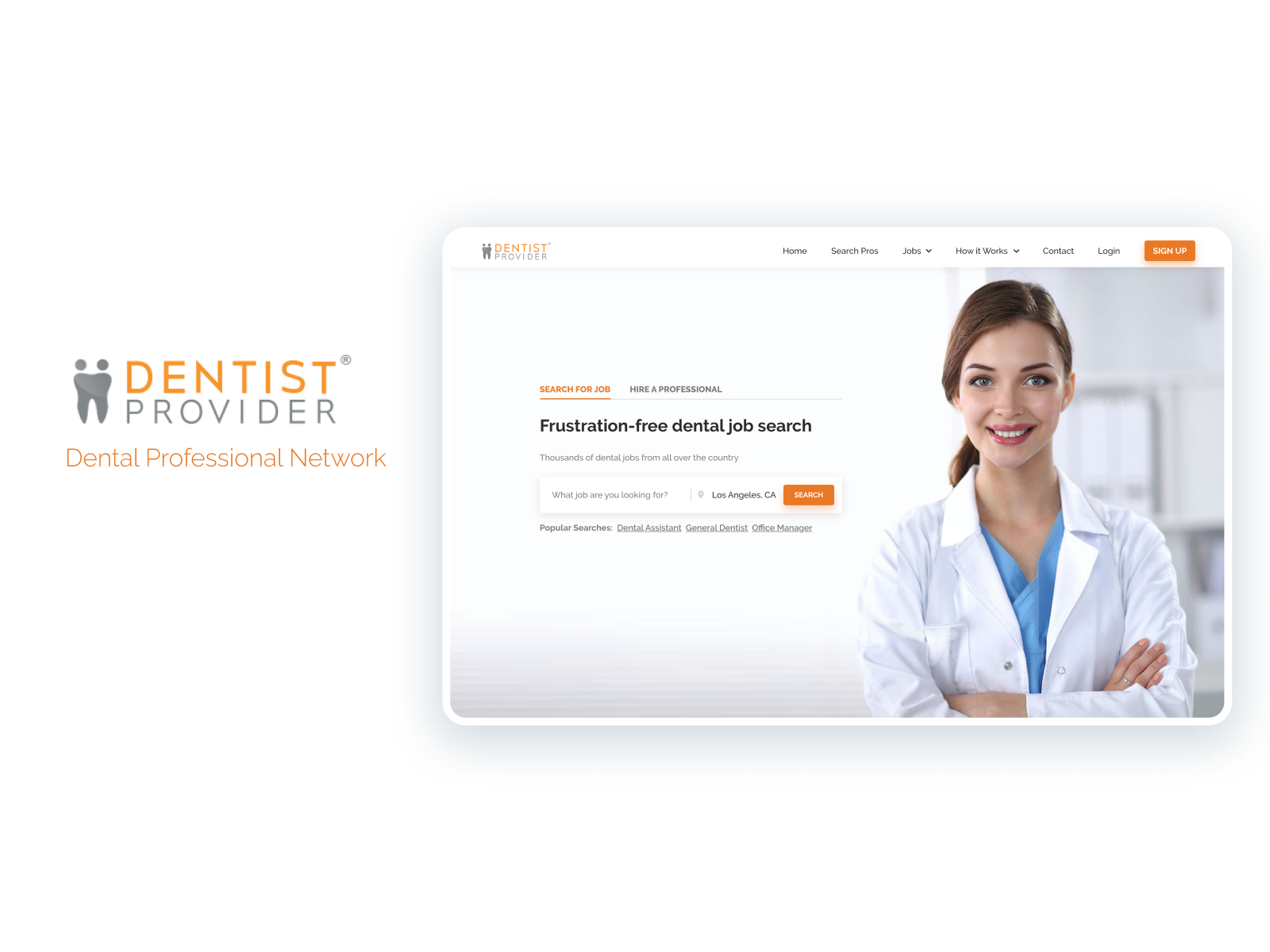 Dentist Provider site by Stefano Grossi on Dribbble