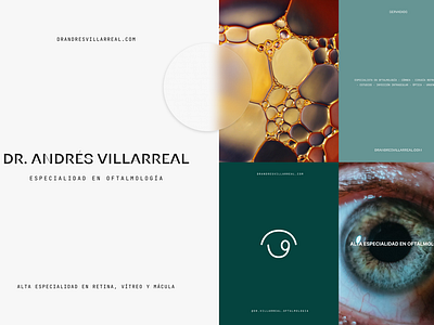 Dr. Andrés Villarreal / Branding branding design graphic design logo vector