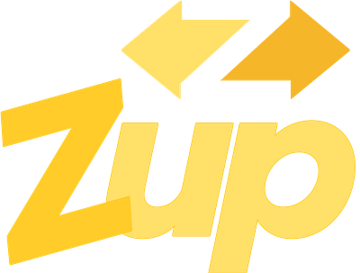 Zup Logo flat design flat logo logo