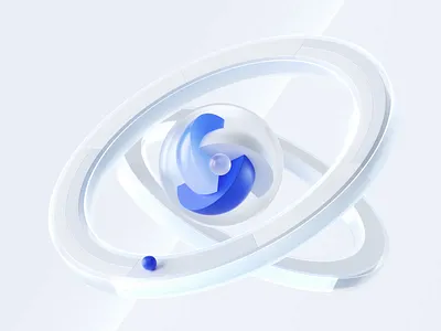 3D Abstract Circle 3d abstract animation c4d circle design logo octane render