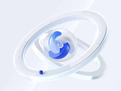 3D Abstract Circle 3d abstract animation c4d circle design logo octane render