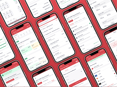 redRail Light Mode ios app light mode mobile app design portfolio redesign redrail ticket booking ui ux