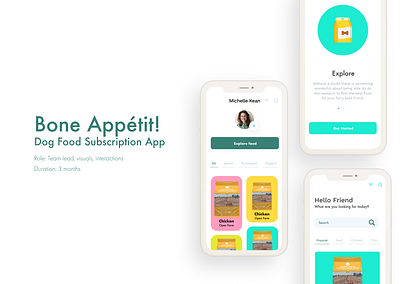 Bon Appétit - Subscription App design graphic design ui ux