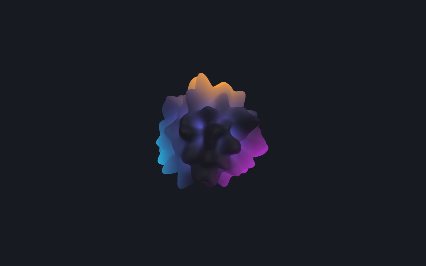 Dark 3D Blob by Mohammed virji on Dribbble