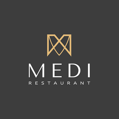 MEDI branding design logo restourant