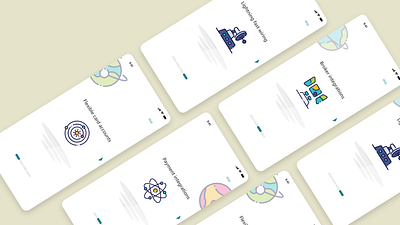 Y3k - Mobile Banking App app design illustration ui ux webdesign