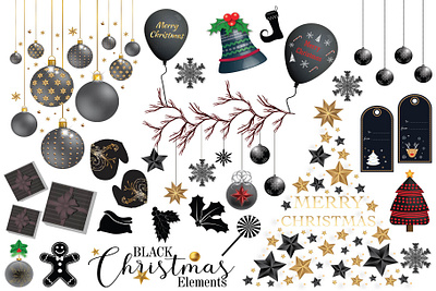 Black Christmas clipart SVG Bundle black and white christmas frame christmas tree clipart christmas tree icon christmas tree lights christmas tree pattern christmas tree vector christmas wreath merry christmas