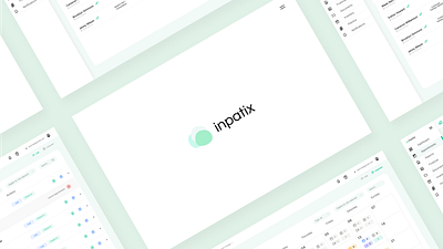 Inpatix - Medical Administration Dashboard app branding dashboard design ui ux webdesign