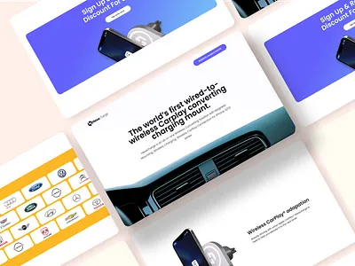 Hexacharge - Product Landing Page landingpage productpage webdesign webflow